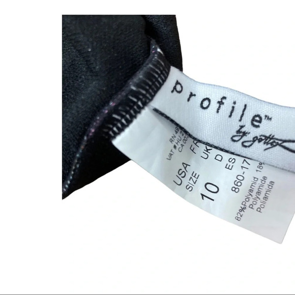 Profile by Gottex Multicolor Aztec One-Piece Swimsuit  Sz: 10 - Picture 5 of 10